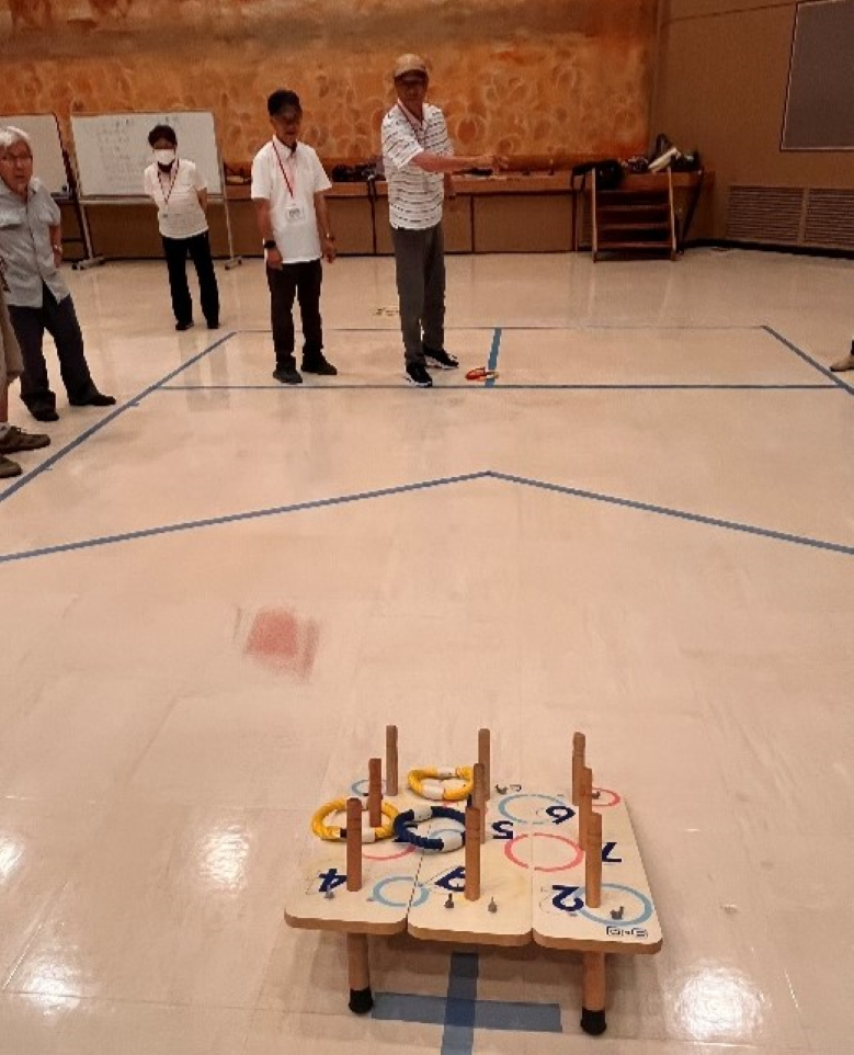 チャオ会員向け企画「ニュースポーツ交流会」で「クロリティ」を楽しむ会員