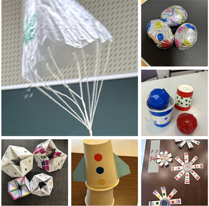 チャオ総合サポート部会　「わくわくサイエンス」の作品