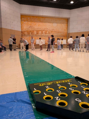 チャオ　ニュースポーツ交流会　スカットボール